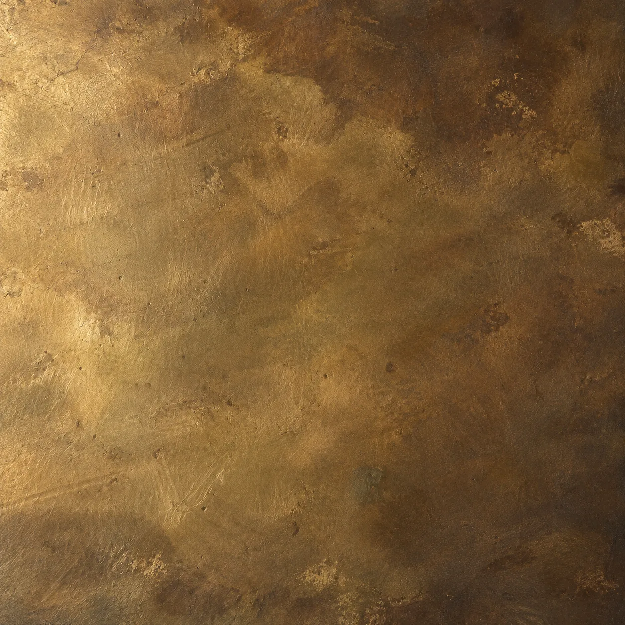 Liquid Metal surface in patinated bronze
