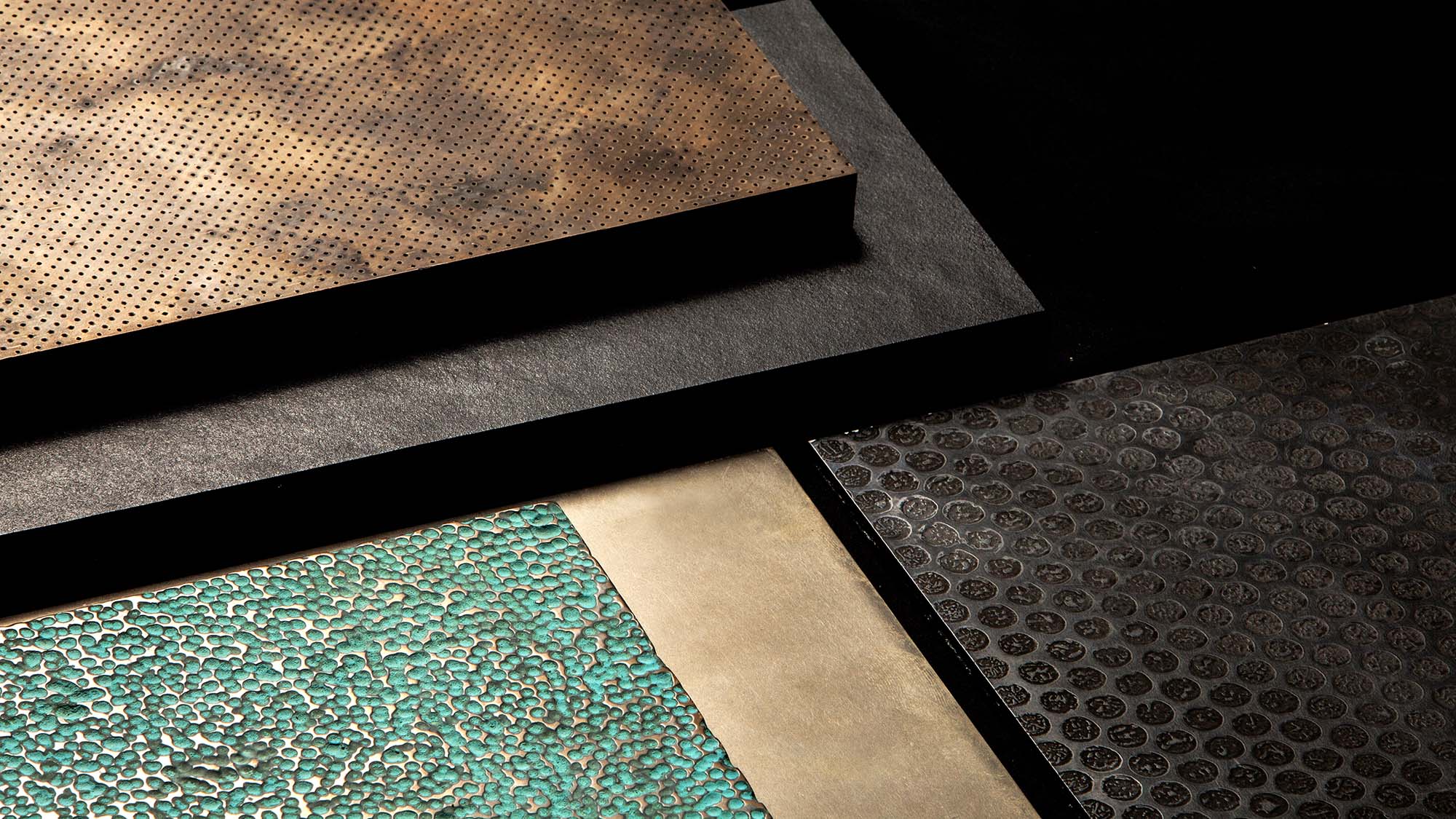 Liquid metal architectural surface