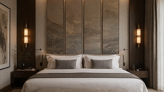 Hospitality interior project render